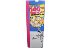 printed sensor cover point of sale product