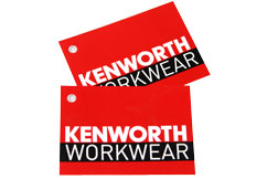 printed swing tag point of sale product